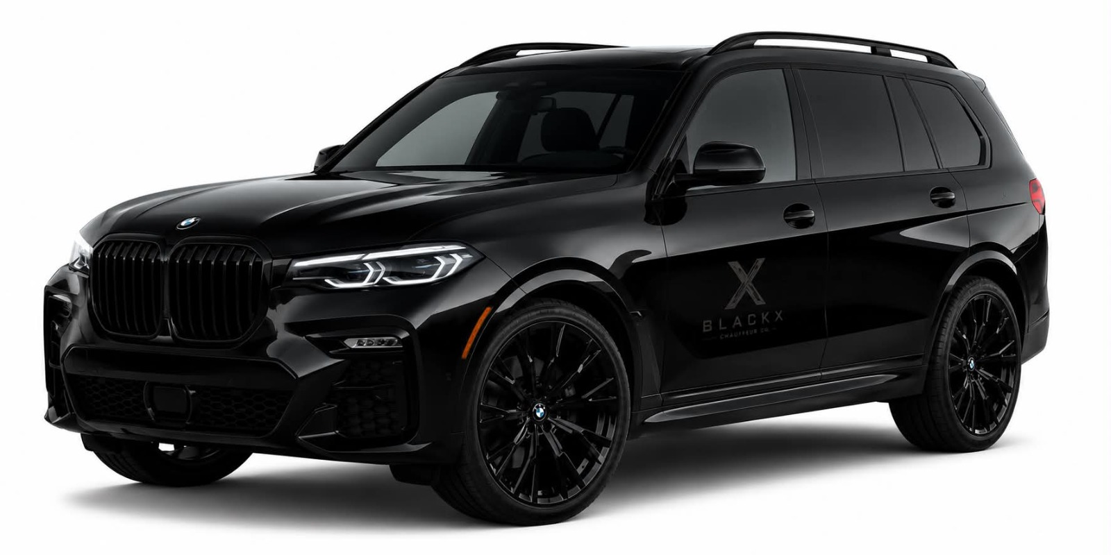 BlackX — GMC Denali XL (Captain Chairs) · Chevy Suburban (Black Spec)